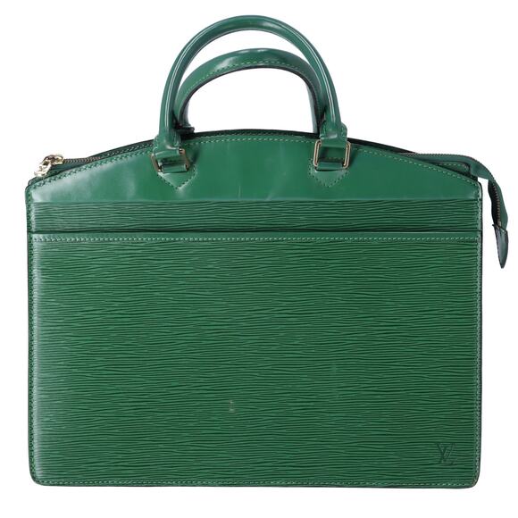 Louis Vuitton Riviera Handbag M48184 Borneo Green Epi Leather - Picture 1 of 7